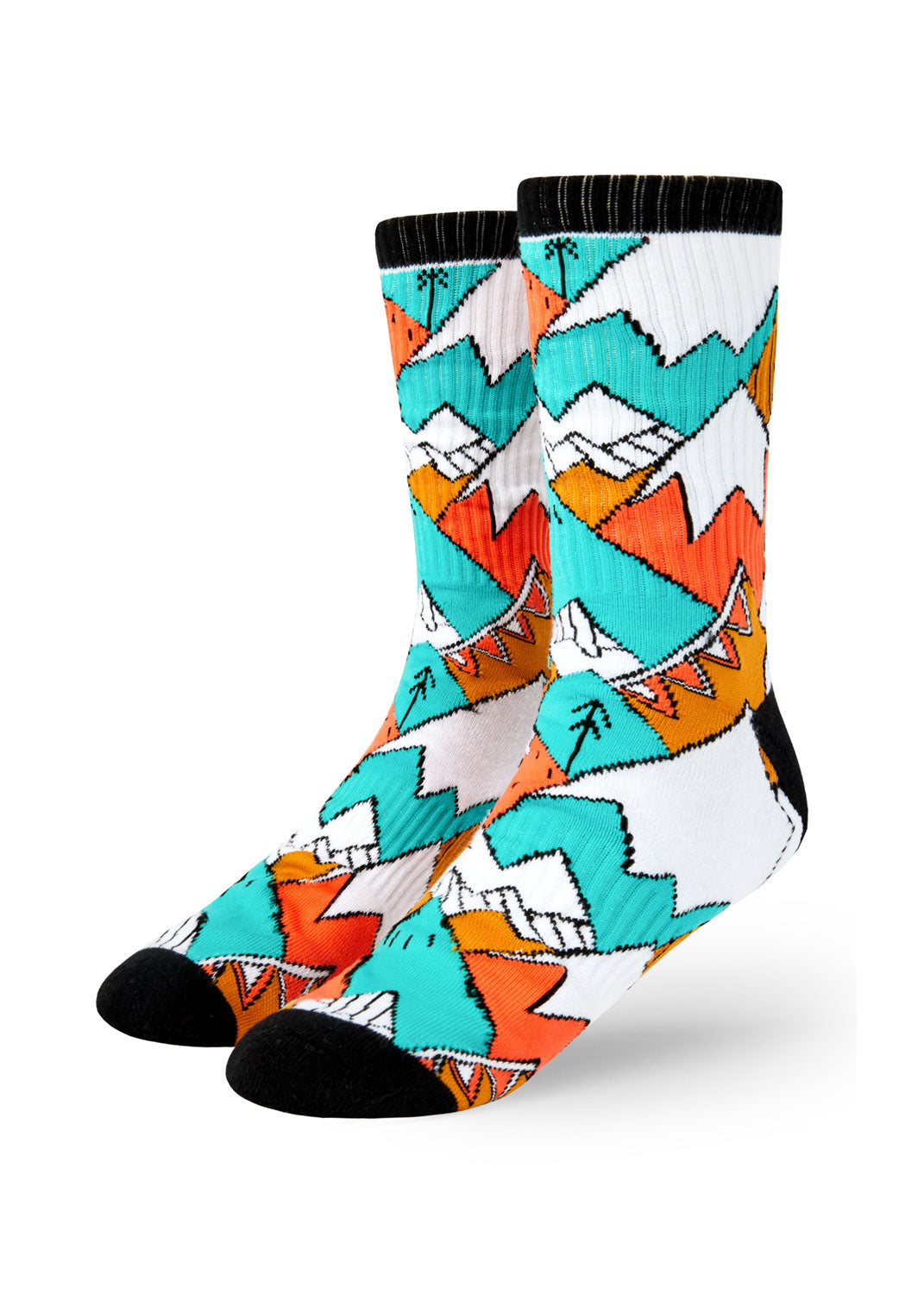 bro! socks (mountains)