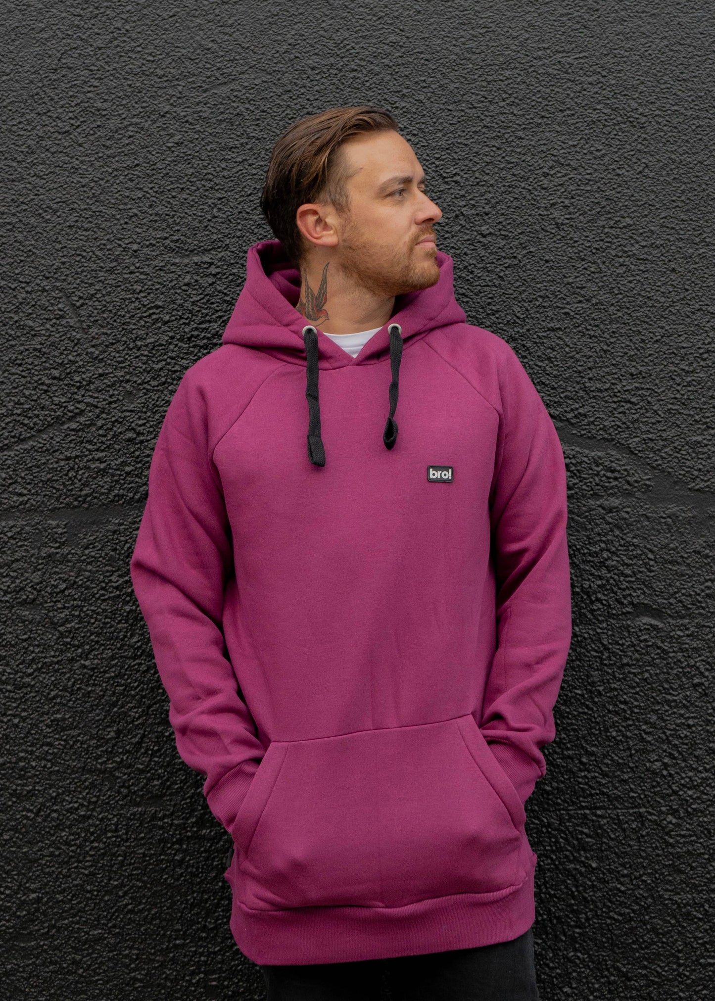 bro! park edition hoodie (burgundy)