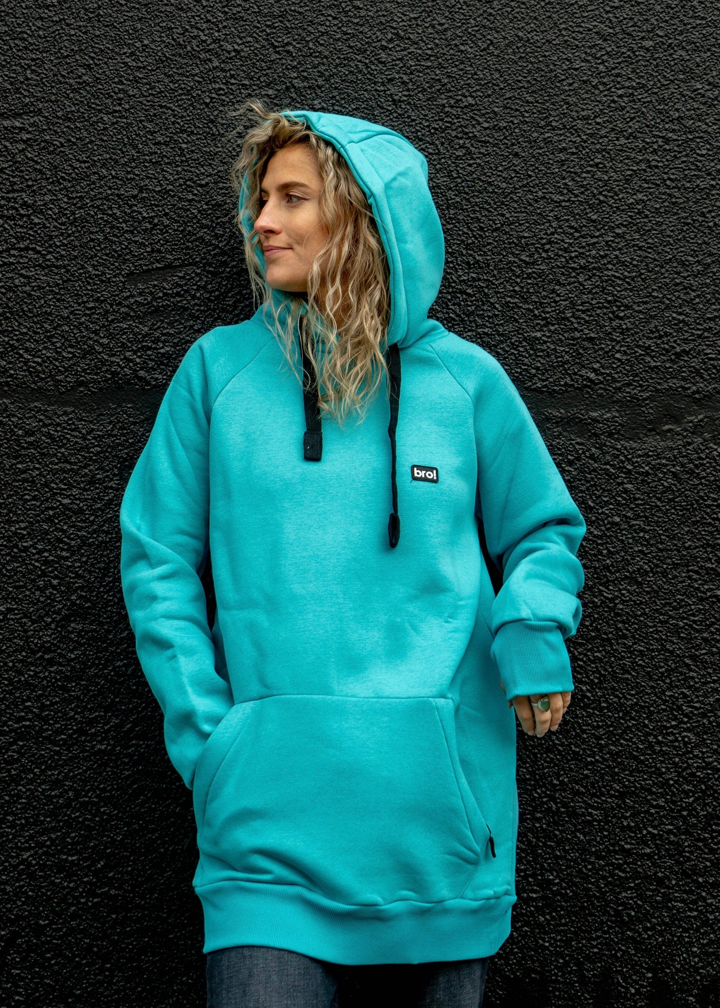 bro! park edition hoodie (teal)