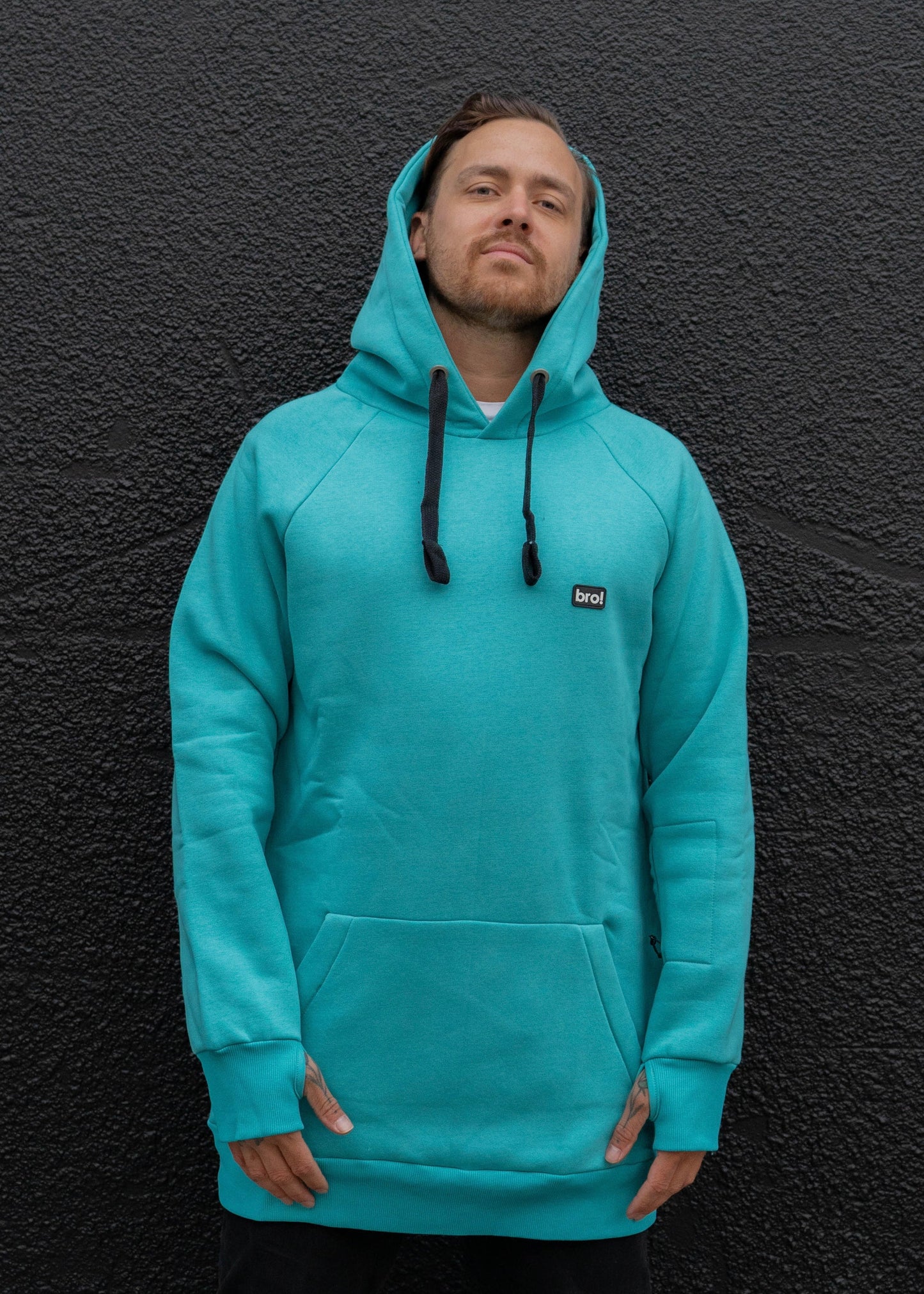 bro! park edition hoodie (teal)