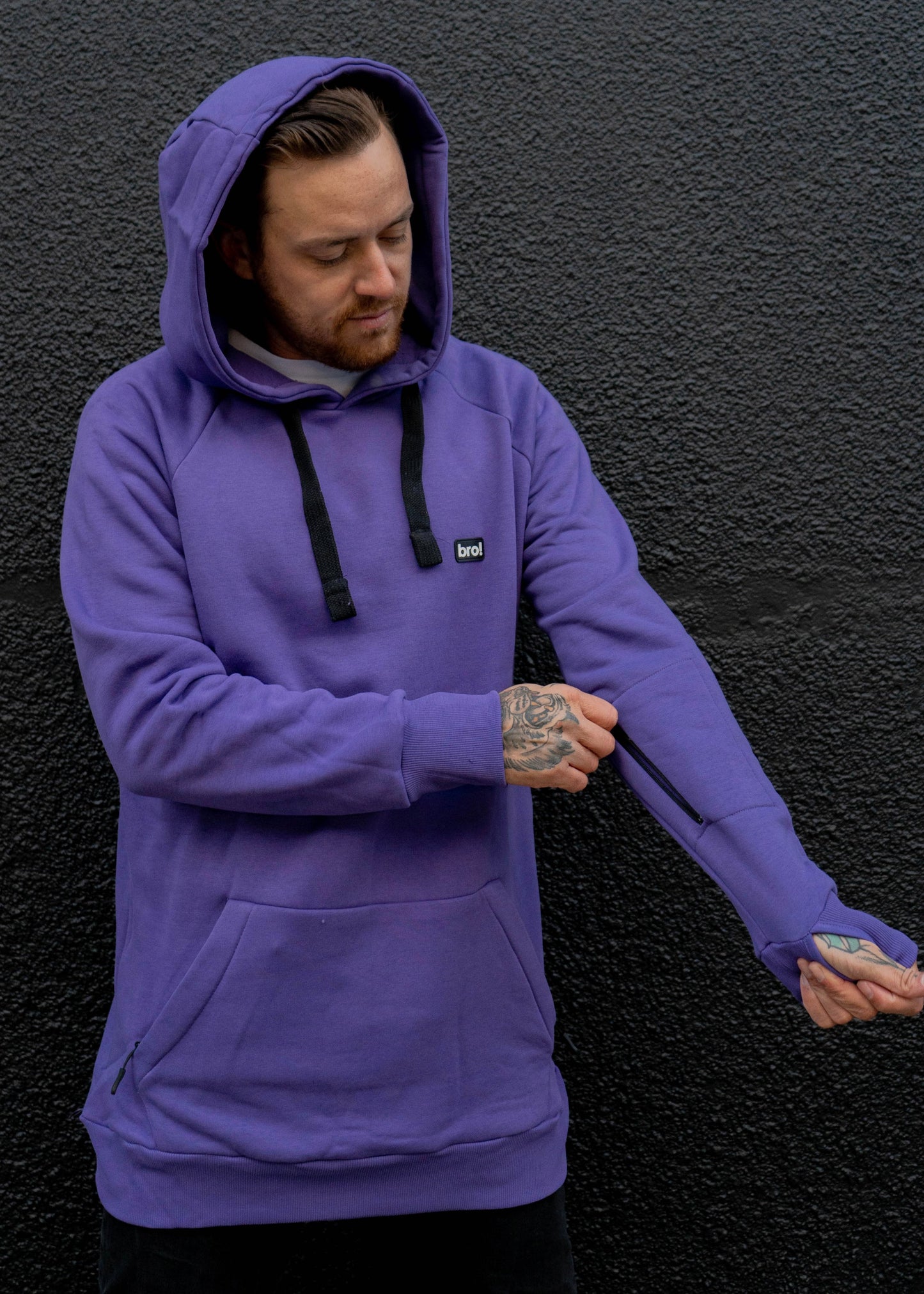 bro! park edition hoodie (purple)