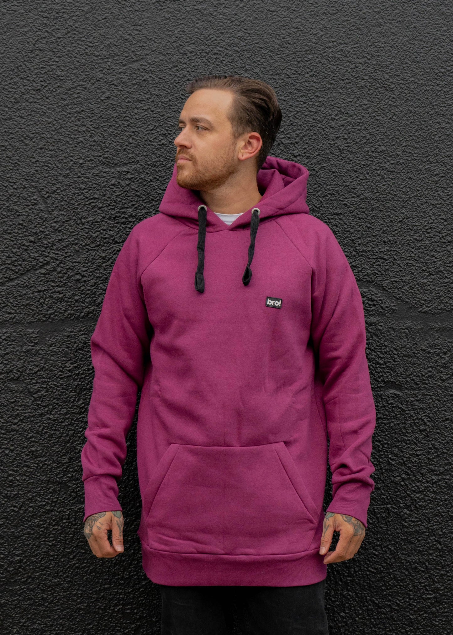 bro! park edition hoodie (burgundy)