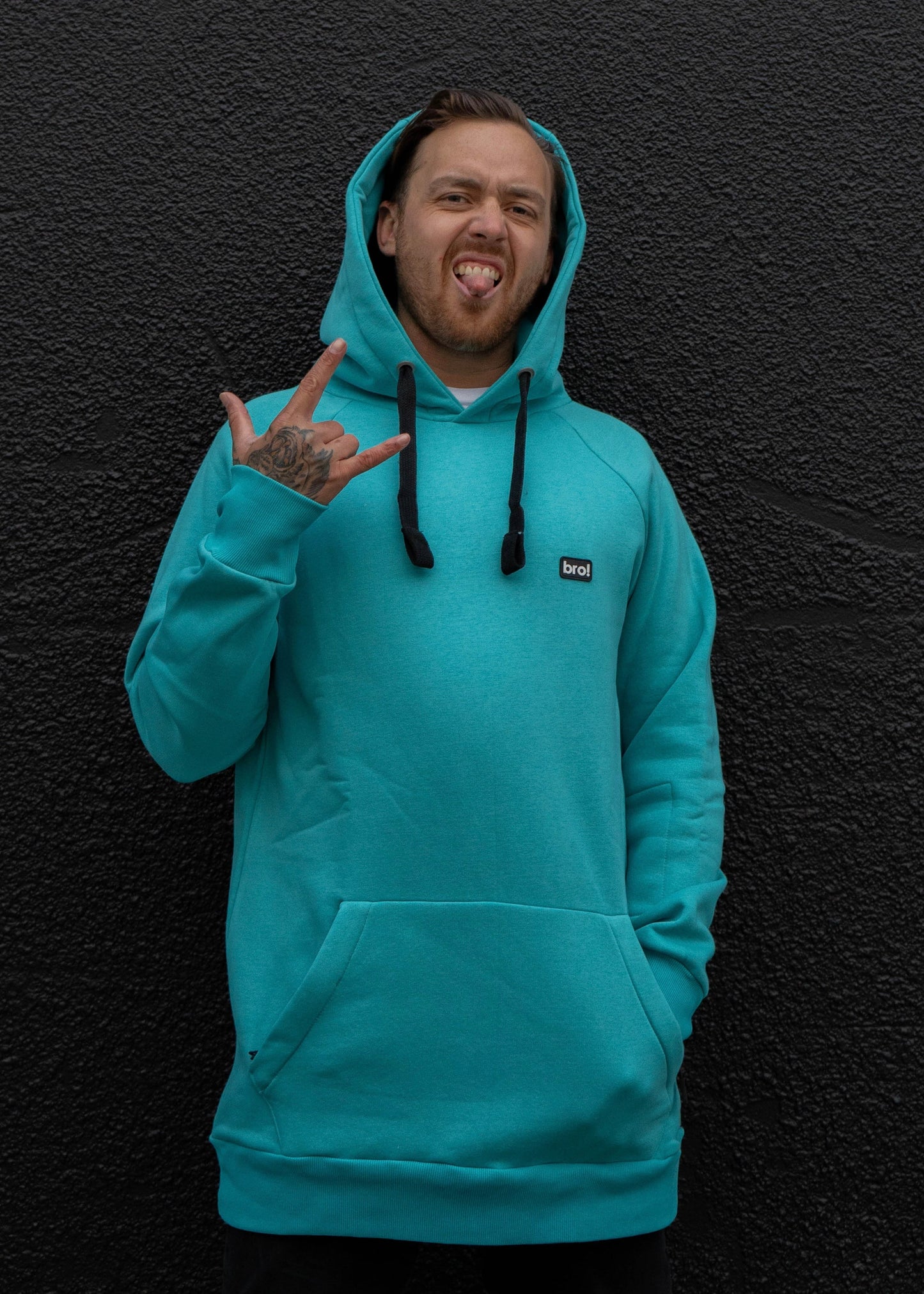 bro! park edition hoodie (teal)