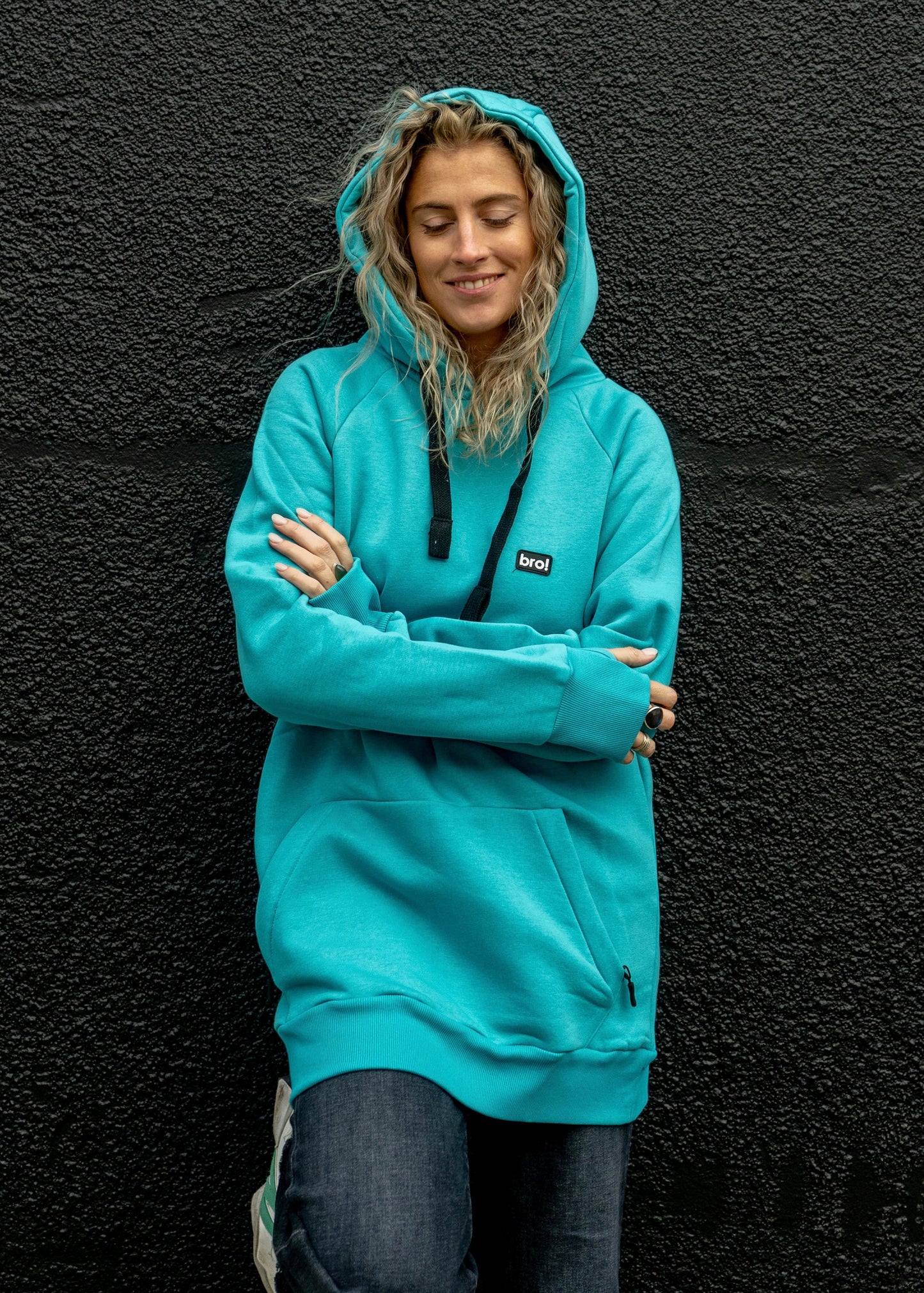 bro! park edition hoodie (teal)