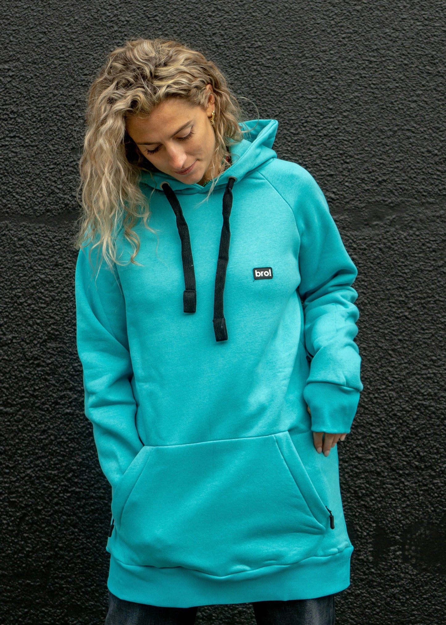 bro! park edition hoodie (teal)