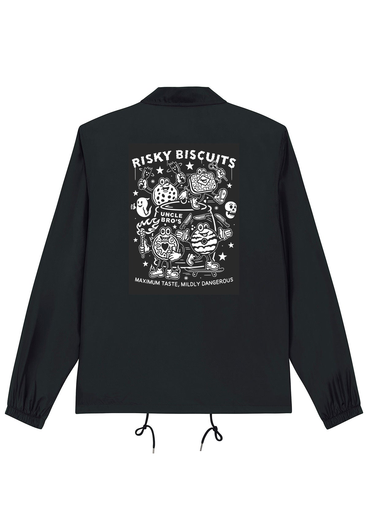 Risky Biscuits Coach Jacket