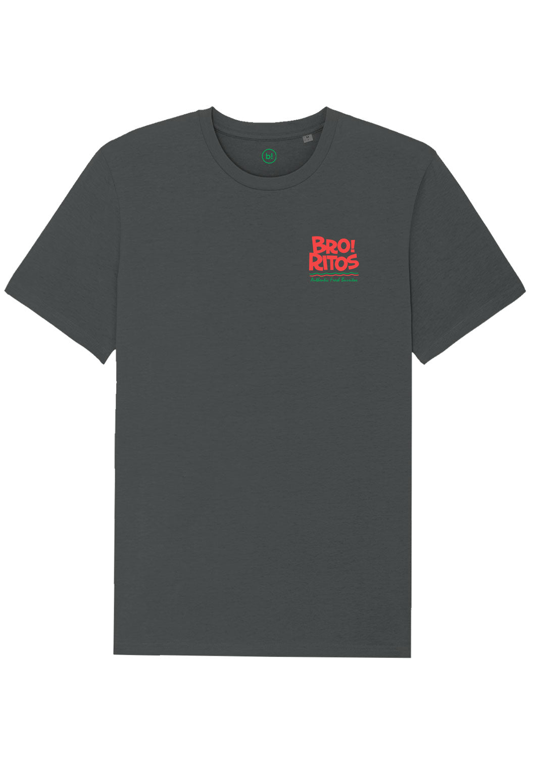 bro-ritos tee (charcoal)