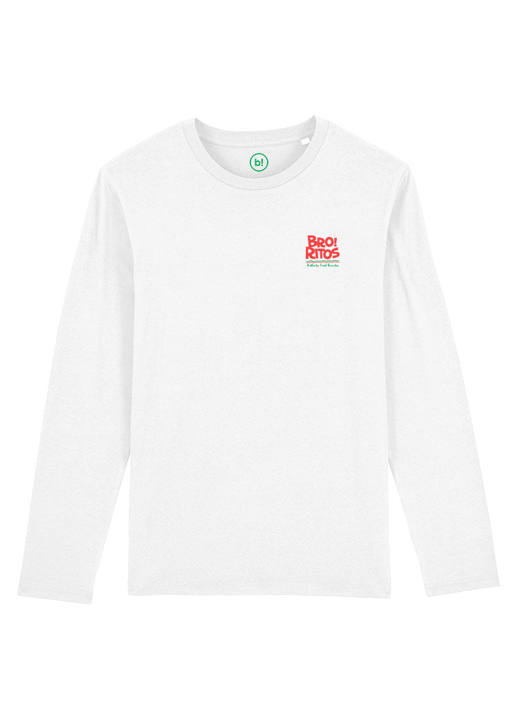 bro-ritos longsleeve (white)