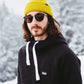 bro! waffle beanie (mustard)