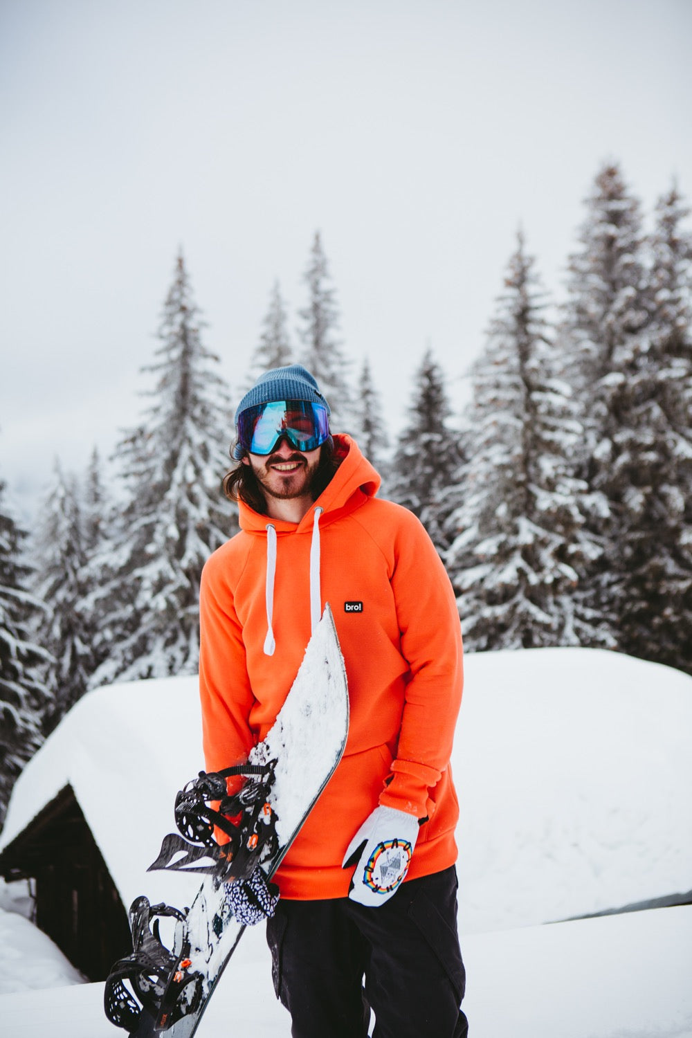 bro! park edition hoodie (coral)