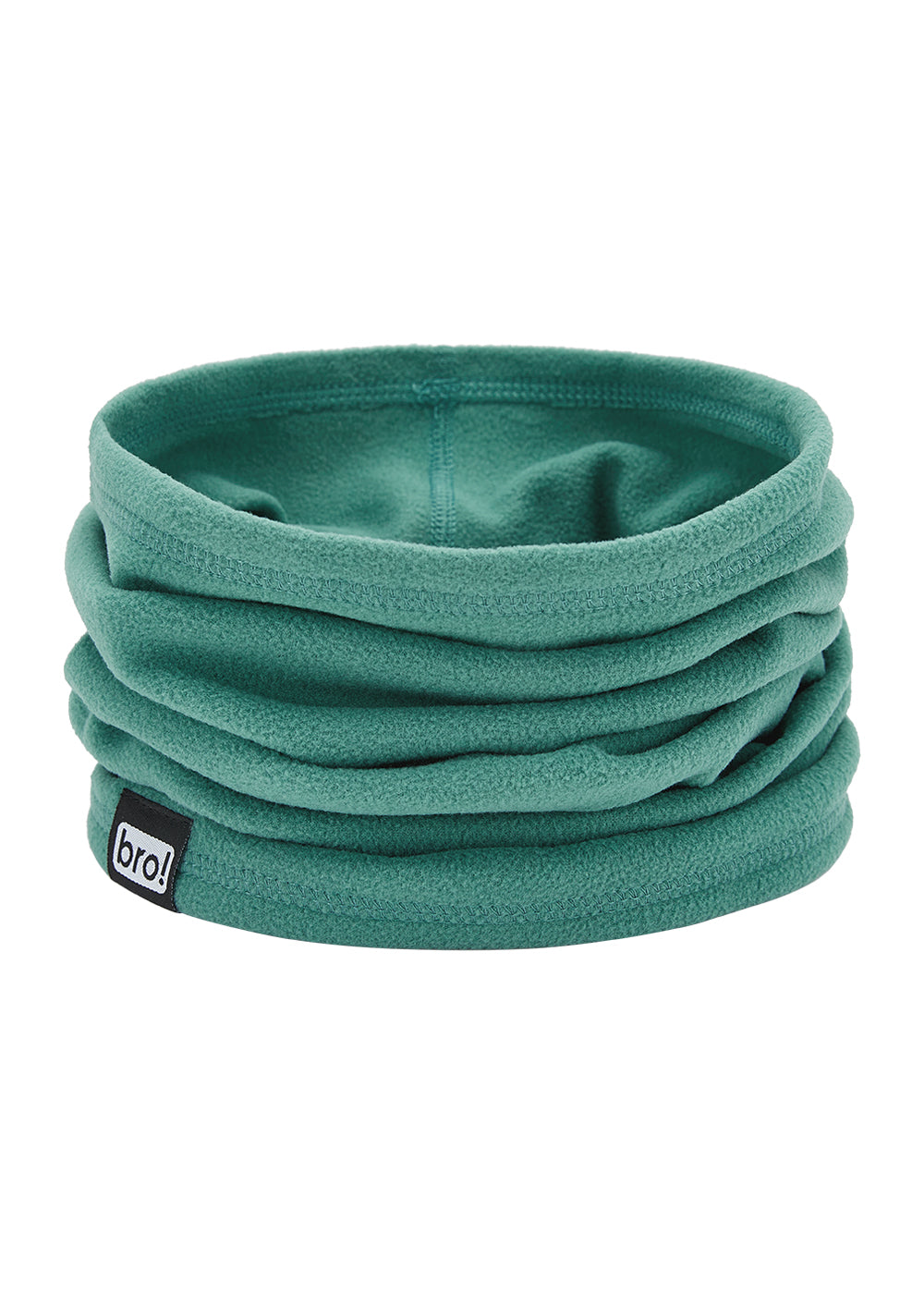 bro! fleece neckwarmer (spruce green)