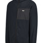 bro! zip fleece hoodie (black)