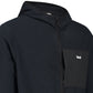 bro! zip fleece hoodie (black)