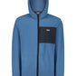 bro! zip fleece hoodie (slate blue)