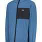 bro! zip fleece hoodie (slate blue)