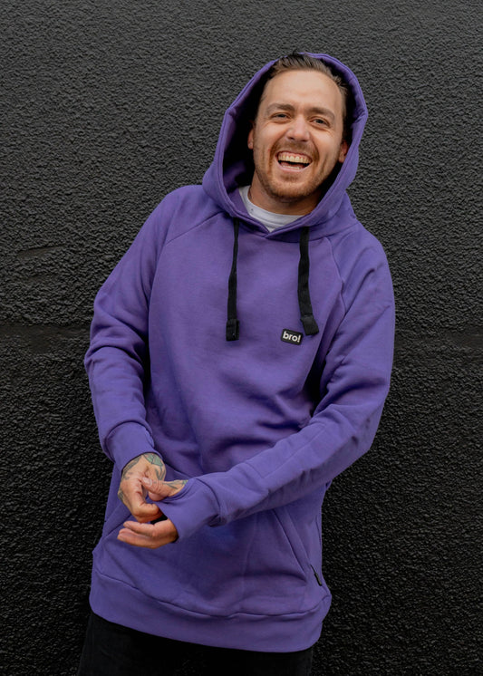 bro! park edition hoodie (purple)