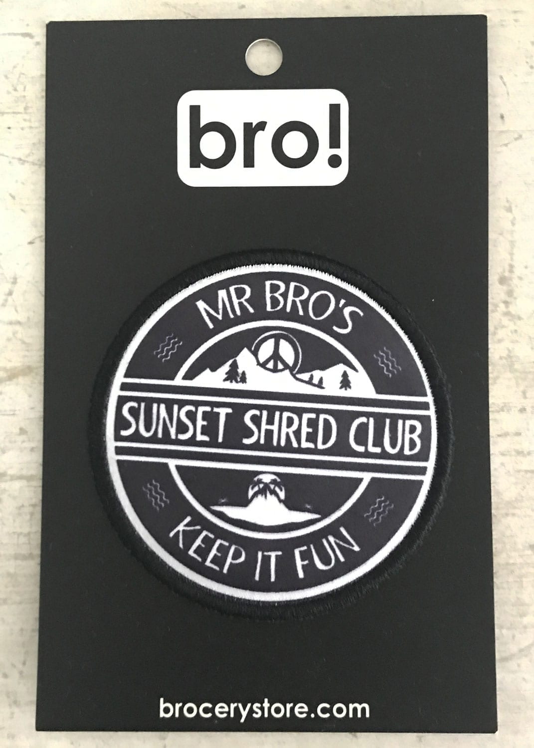 Sunset Shred Club Patch (Regular)