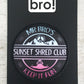 Sunset Shred Club Patch (Retro)
