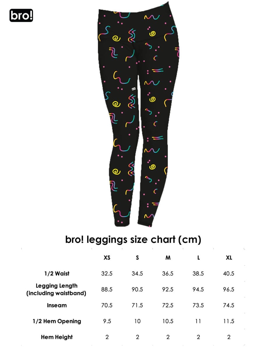 bro! leggings (Monster Party)