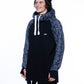 bro! chill n'shred hoodie (faces)