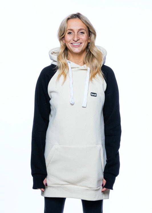 bro! park edition hoodie (almond sand-black)