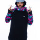bro! chill n'shred hoodie (liquid marble)