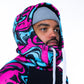 bro! chill n'shred hoodie (liquid marble)