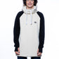 bro! chill n'shred hoodie (almond sand-black)
