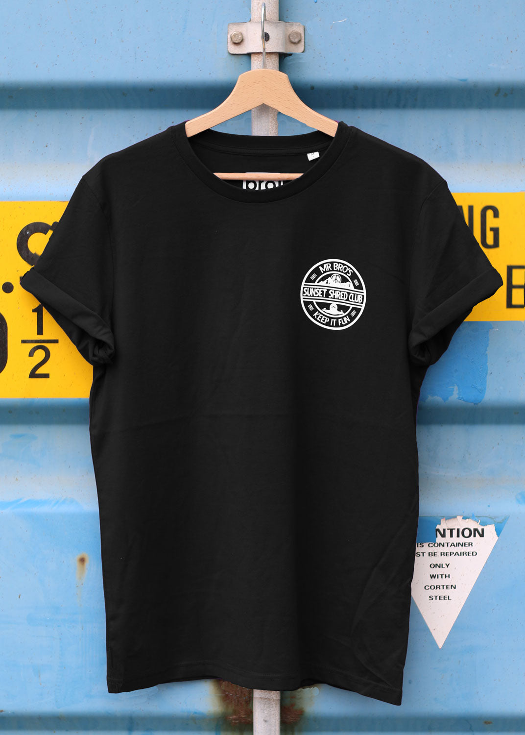Sunset Shred Club Tee (Black)