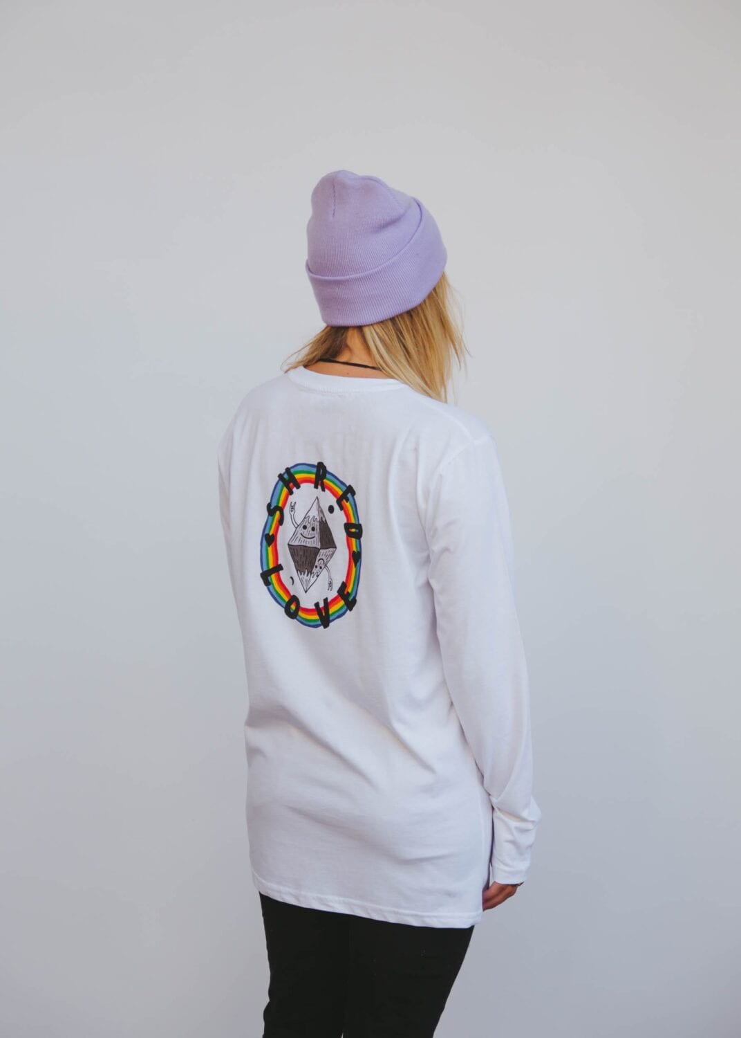 Shred Love Longsleeve (White)
