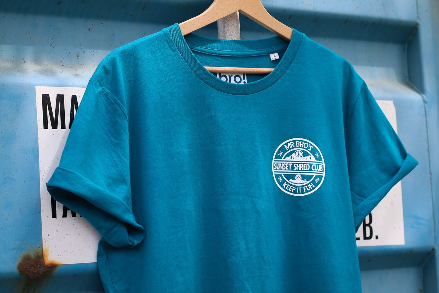 Sunset Shred Club Tee (Ocean)