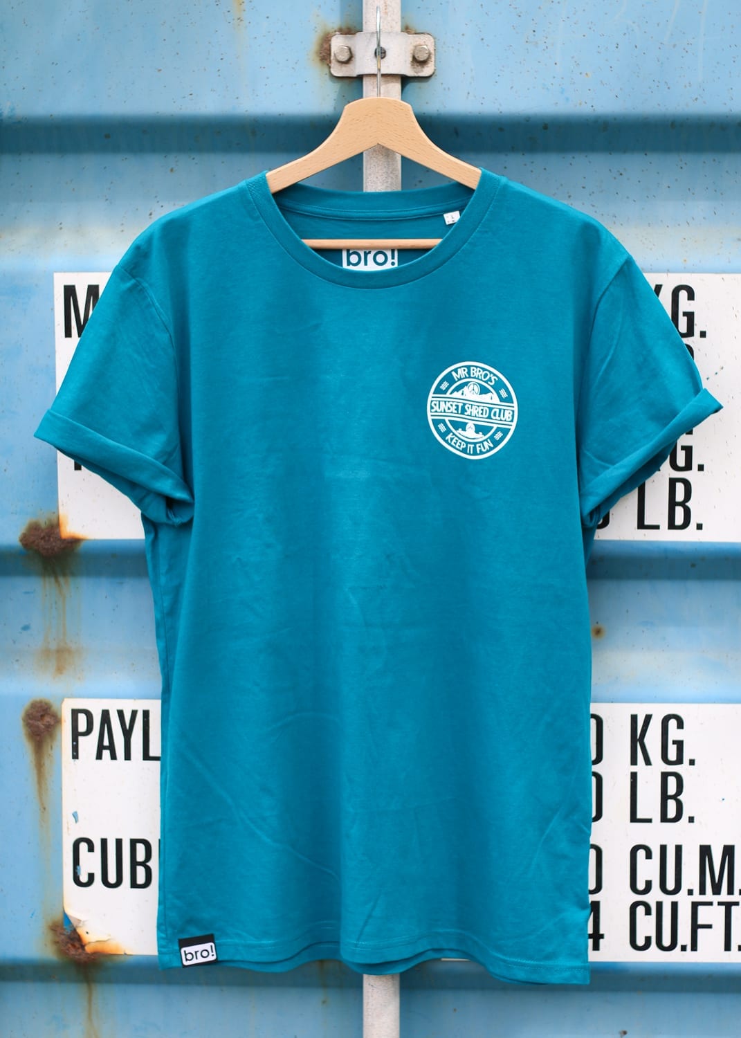 Sunset Shred Club Tee (Ocean)