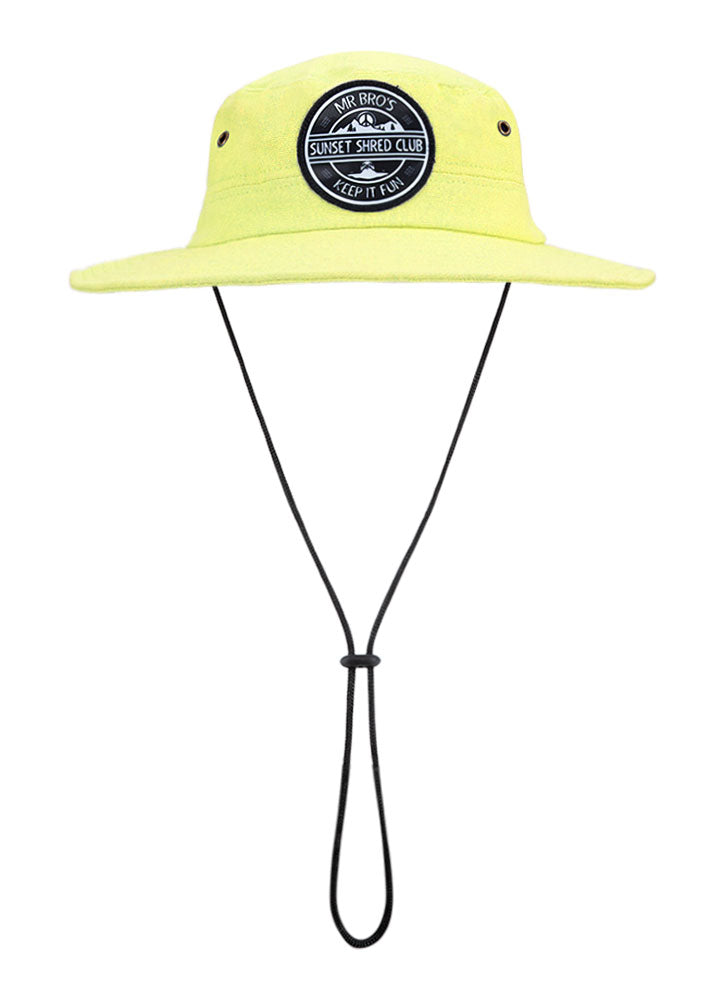 Sunset Shred Club Boonie (Pastel Yellow)