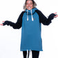 bro! chill n'shred hoodie (slate blue-black)