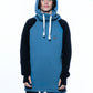 bro! chill n'shred hoodie (slate blue-black)