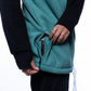 bro! chill n'shred hoodie (spruce green-black)
