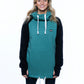 bro! chill n'shred hoodie (spruce green-black)