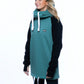 bro! chill n'shred hoodie (spruce green-black)