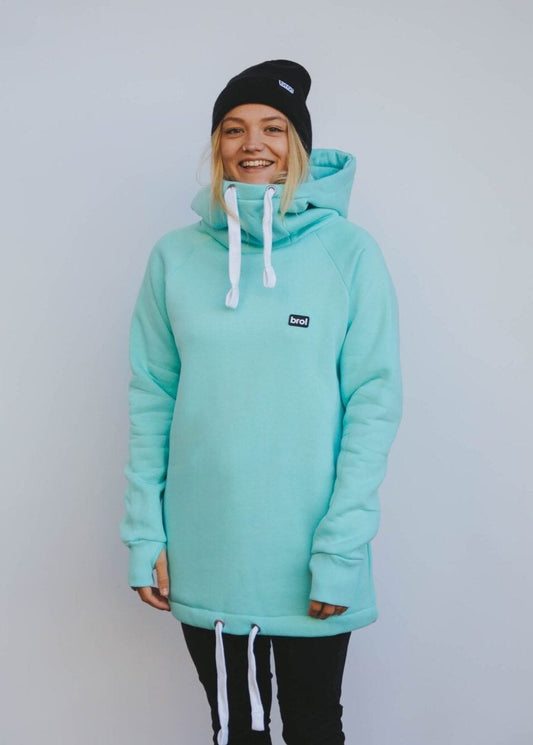 bro! chill n'shred hoodie (seafoam)