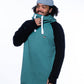 bro! chill n'shred hoodie (spruce green-black)