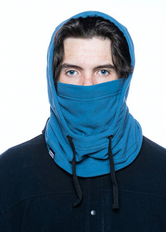 bro! fleece hood (slate blue)