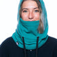 bro! fleece hood (spruce green)