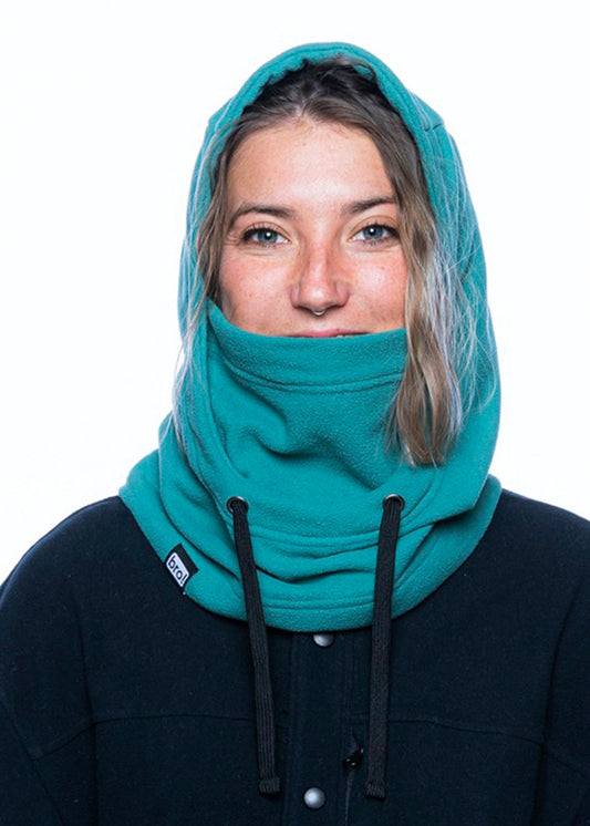 bro! fleece hood (spruce green)