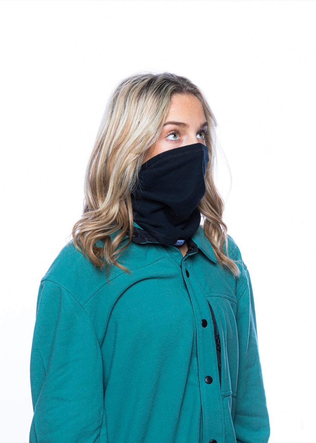 bro! fleece neckwarmer (black)