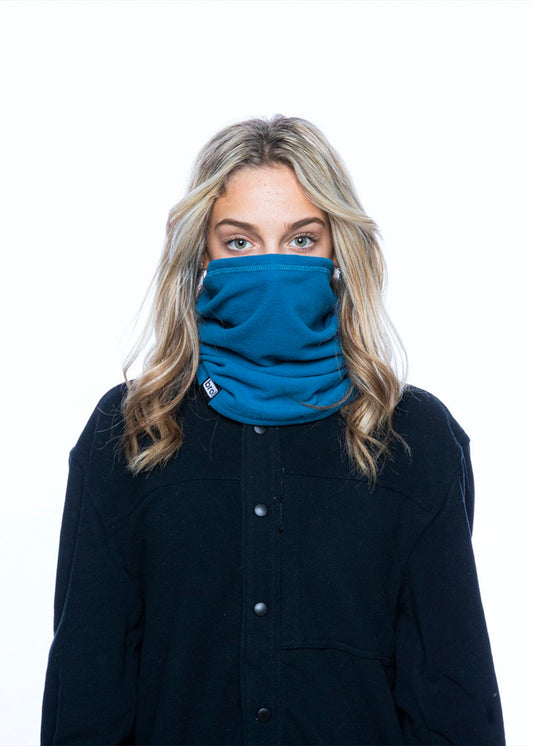 bro! fleece neckwarmer (slate blue)