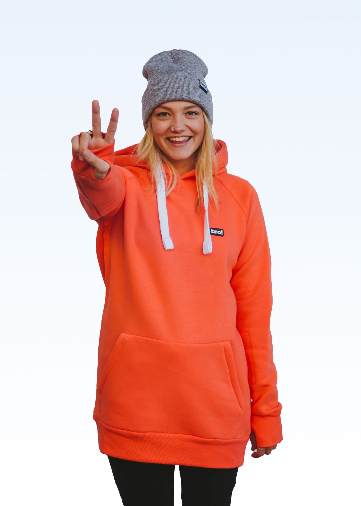 bro! park edition hoodie (coral)