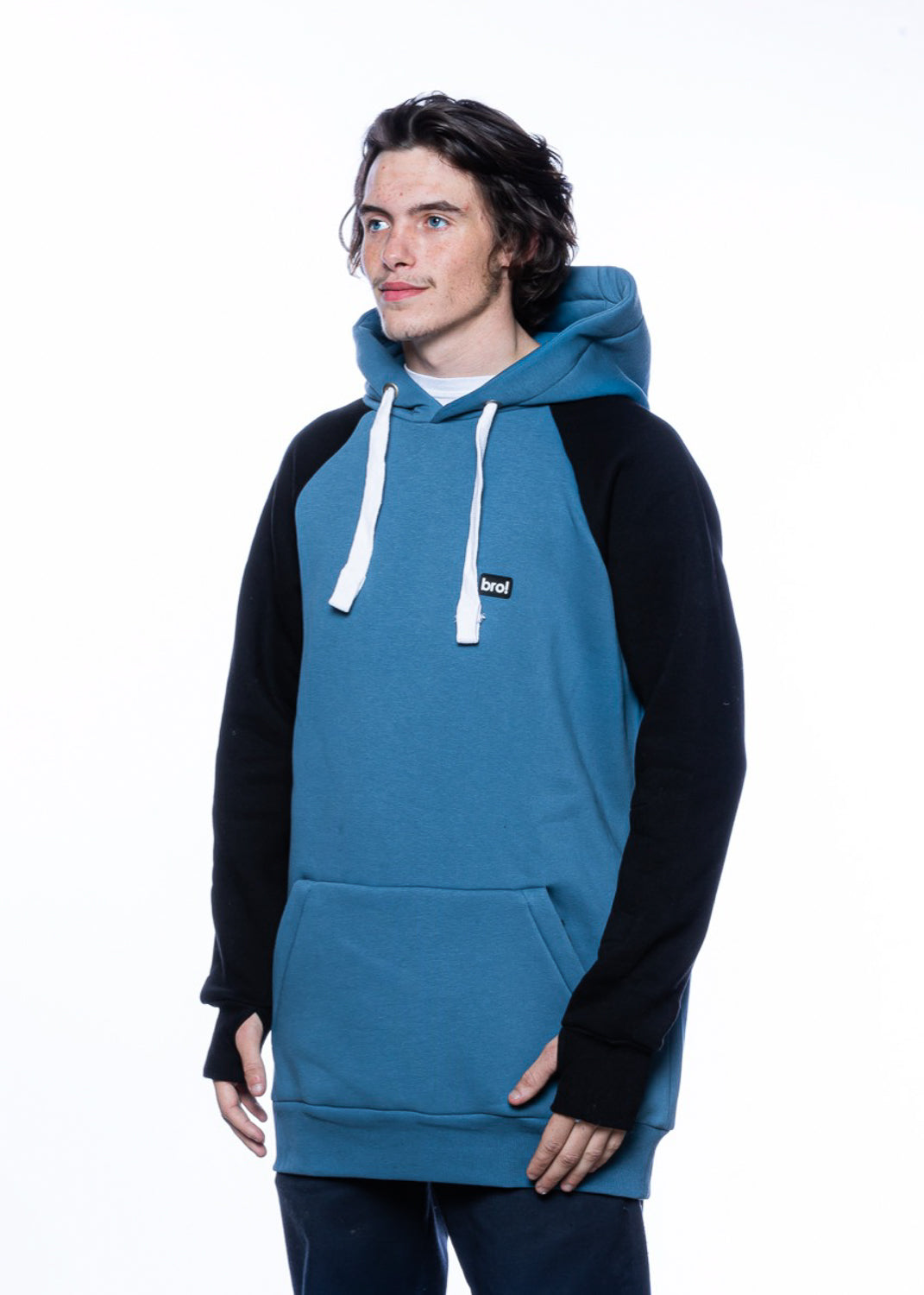 bro! park edition hoodie (slate blue-black)
